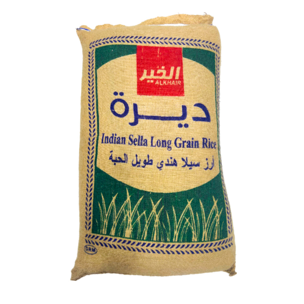 الخير ديرة أرز سيلا هندي طويل الحبة 40 كجم