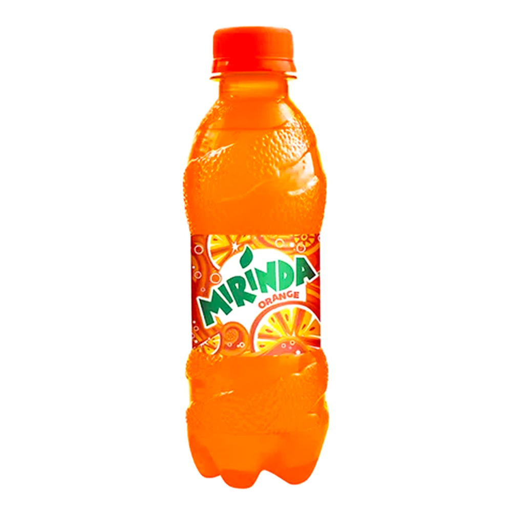 ميريندا مشروب غازي بنكهة البرتقال زجاجة بلاستيكية 250 مل
