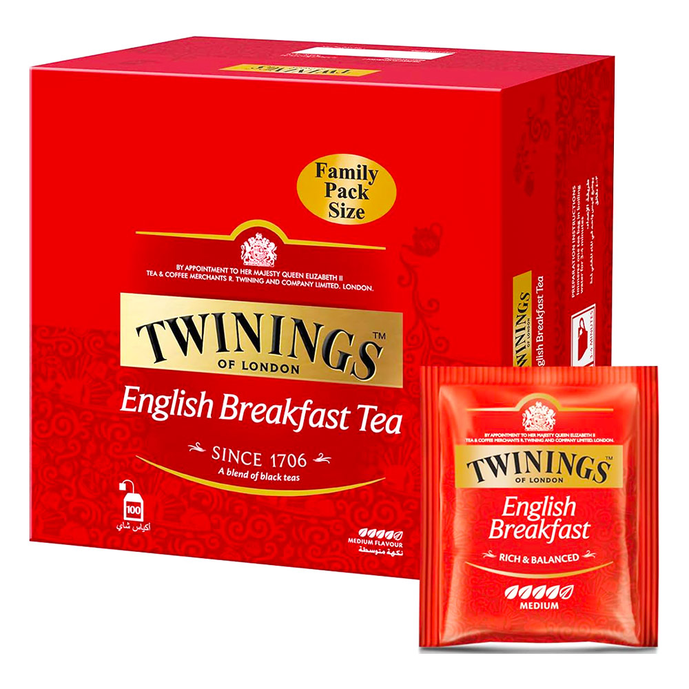 تويننجز أكياس شاي الإفطار الإنجليزي 2X100 جم